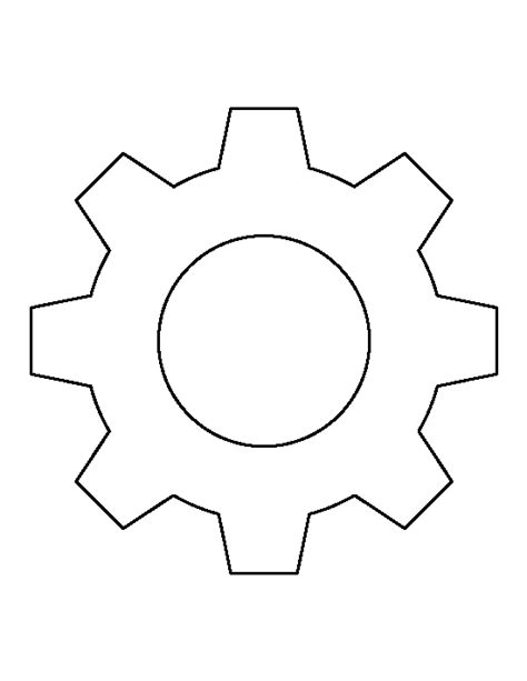free printable gear templates.